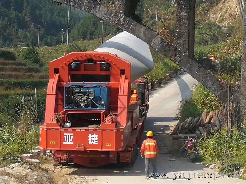 廣西桂林灌陽正江嶺風(fēng)電場項目運輸